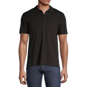 ATM Anthony Thomas Melillo Black Classic Jersey Slim Fit Polo Shirt Size XXL New